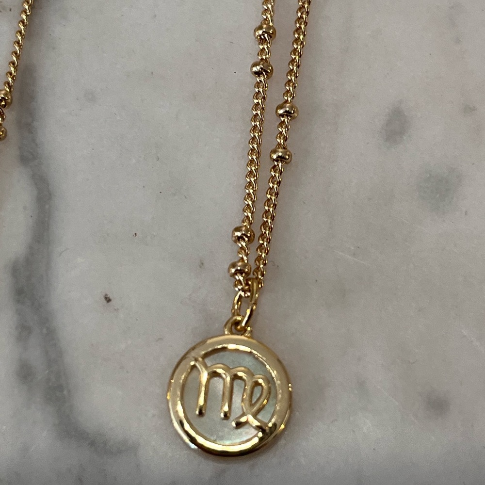 NWT Zodiac Aquarius necklace gift birthday January February